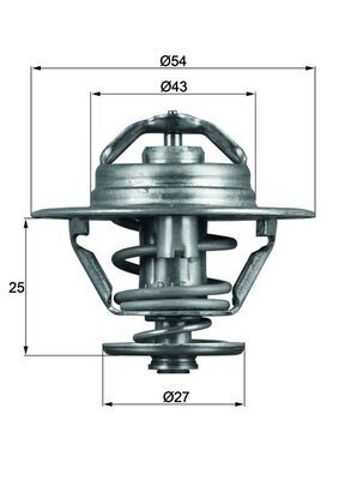 TX9383D MAHLE Термостат купить в Хмельницкий