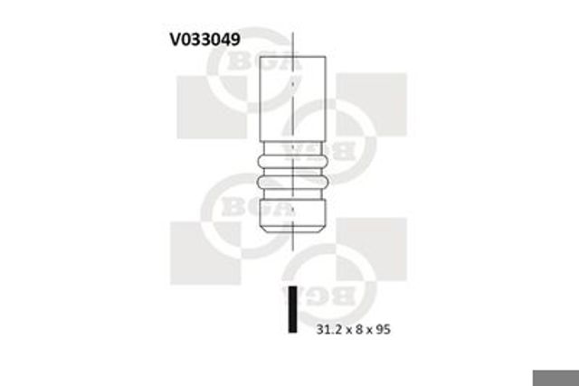Выпускной клапан V033049