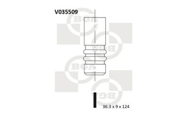 Выпускной клапан V035509