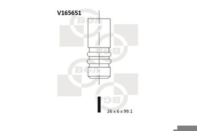 Выпускной клапан V165651