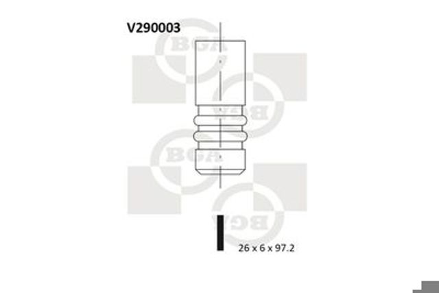 Выпускной клапан V290003