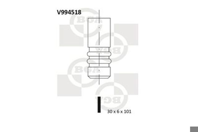 Випускний клапан V994518