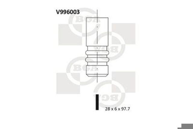 Выпускной клапан V996003