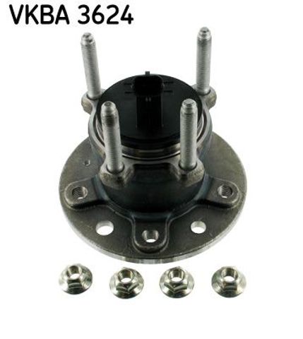 Комплект подшипника ступицы колеса VKBA 3624