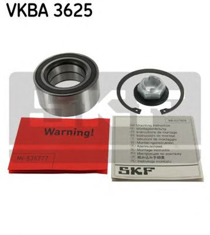 Комплект подшипника ступицы колеса VKBA 3625