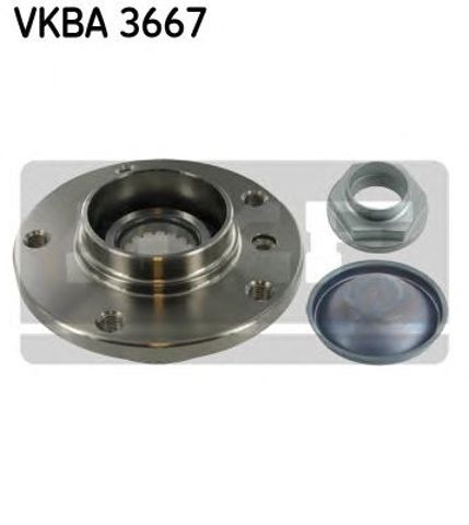 Комплект подшипника ступицы колеса VKBA 3667