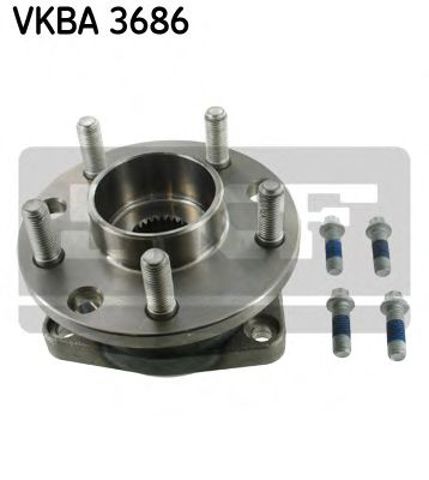 Комплект подшипника ступицы колеса VKBA3686