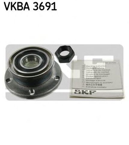 Комплект подшипника ступицы колеса VKBA 3691