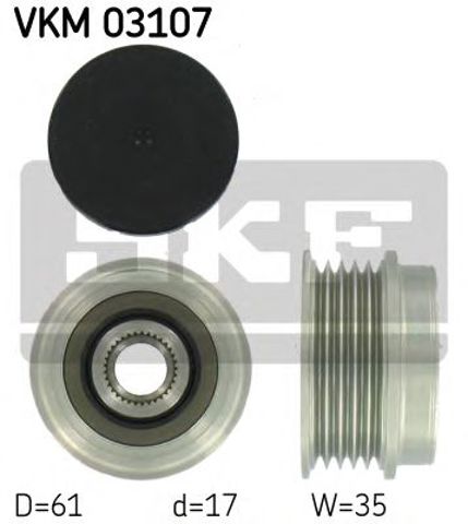 Муфта генератора VKM03107 SKF