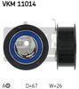 Ролик натяжителя VKM11014 SKF