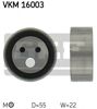 Ролик ремня грм натяжной VKM16003 SKF