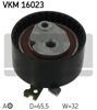 Ролик натяжителя ремня ГРМ VKM16023 SKF