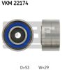 Ведуший ролик ГРМ VKM22174 SKF