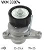 Натяжитель клинового ремня VKM33074 SKF