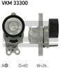 Ролик натяжителя ремня генератора VKM33300 SKF