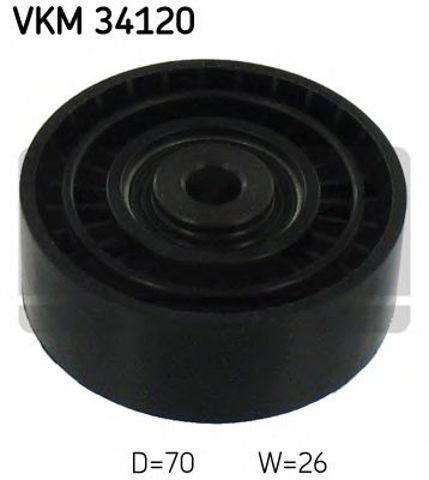 Паразитный / ведущий ролик, поликлиновой ремень VKM34120