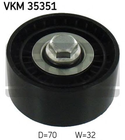 Паразитный / ведущий ролик, поликлиновой ремень VKM35351