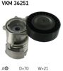 Натяжная планка поликлинового ремня VKM36251 SKF
