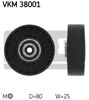 Ролик натяжителя приводного ремня VKM38001 SKF