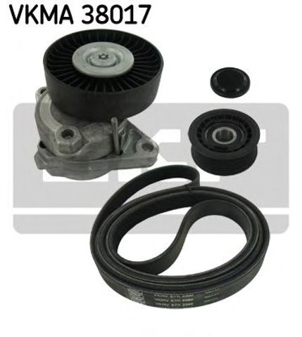 Поликлиновой ременный комплект VKMA38017
