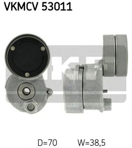 Натяжной ролик, поликлиновой  ремень VKMCV 53011