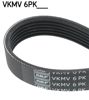 Ремень кондиционера VKMV6PK1293 SKF