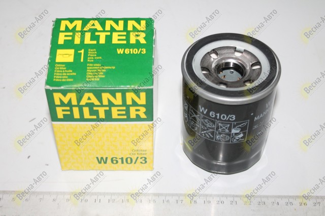 W6103 MANN Масляный фильтр купить в Хмельницкий