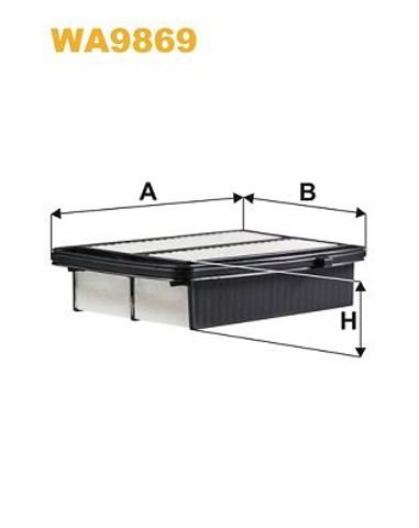 WA9869 Фильтр воздушный купить Черкассы