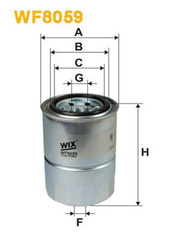 WIX WF8059 Фильтр топливный в наличии Киев