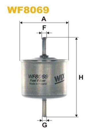 WIX WF8069 Топливный фильтр в наличии Хмельницкий