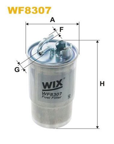 Фильтр-отстойник топлива грубой очистки WF8307 WIX
