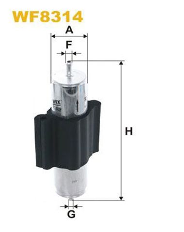 Фильтр топлива WF8314 WIX