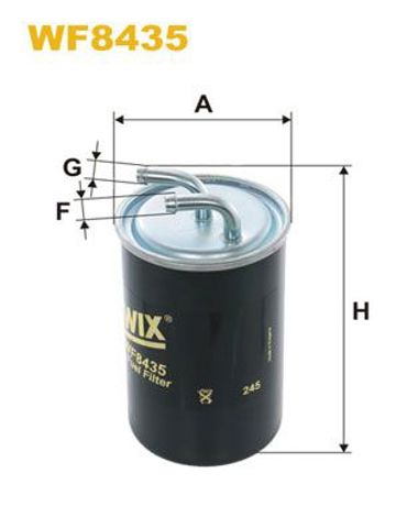 Фильтр-отстойник топлива грубой очистки WF8435 WIX