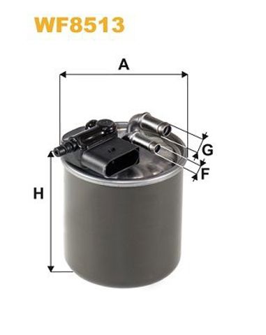 Фильтр топлива WF8513 WIX
