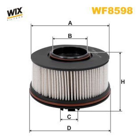 WF8598 WIX Топливный фильтр купить в Винница