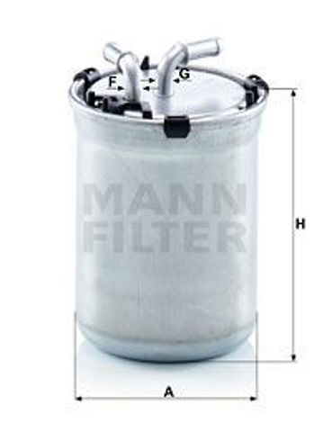 MANN WK8232 Фильтр топливный в наличии Полтава