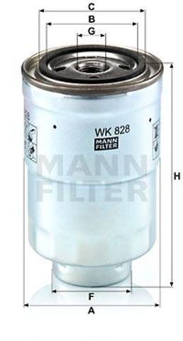 Фильтр топливный WK 828 X