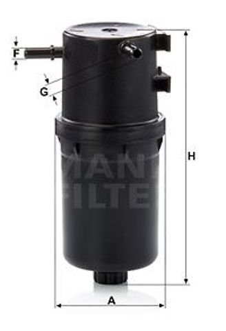MANN WK9016 Фильтр топливный в наличии Житомир