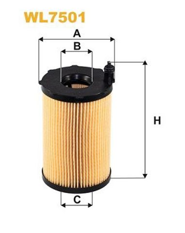 WIX WL7501 Масляный фильтр в наличии Ирпень