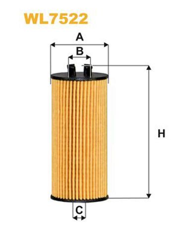 WIX WL7522 Фильтр масляный в наличии Сумы