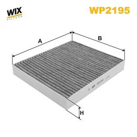 Фильтр воздушный отопителя WP2195 WIX