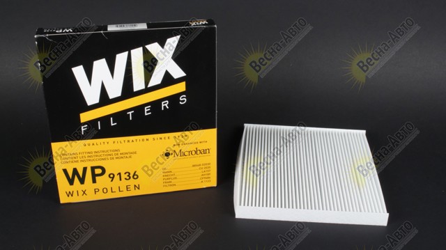 WIX WP9136 Фильтр салона в наличии Украина
