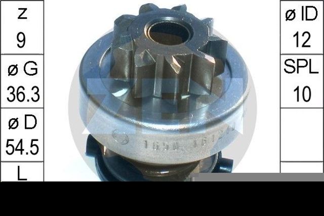 ZN1650 ERA Бендикс стартера купить в Черкассы