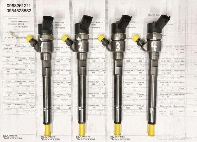 BOSCH 0445110258 Топливные форсунки в наличии Житомир