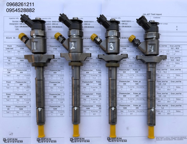BOSCH 0445110311 Форсунка впрыска топлива в наличии Павлоград