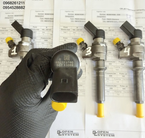 CONTINENTAL 9636819380 Форсунка впрыска топлива в наличии Чернигов