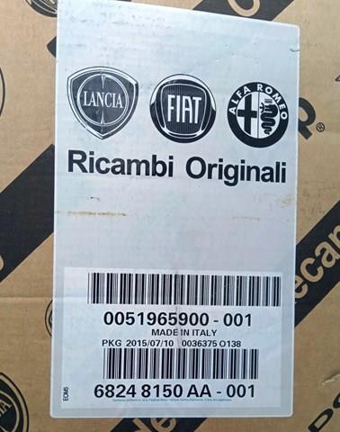 Диффузор радиатора охлаждения в сборе с мотором и крыльчаткой 51965900 FIAT
