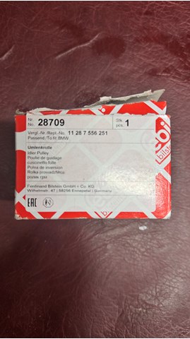 FEBI 28709 Ролик приводного ремня паразитный в наличии Черновцы