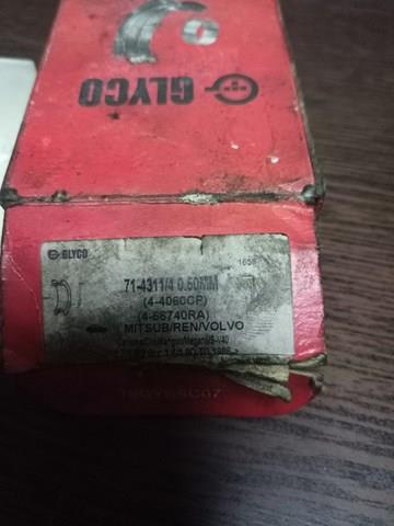 7143114050 Вкладыши коленвала шатунные, комплект, 2-й ремонт (+0,50) купить Черновцы