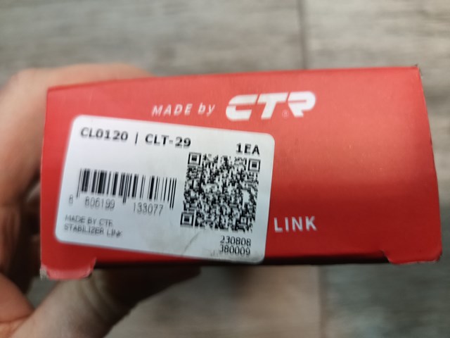 CTR CLT29 Стойка переднего стабилизатора в наличии Черкассы